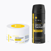 TIDL Cream + Spray RAPID RELIEF DUO