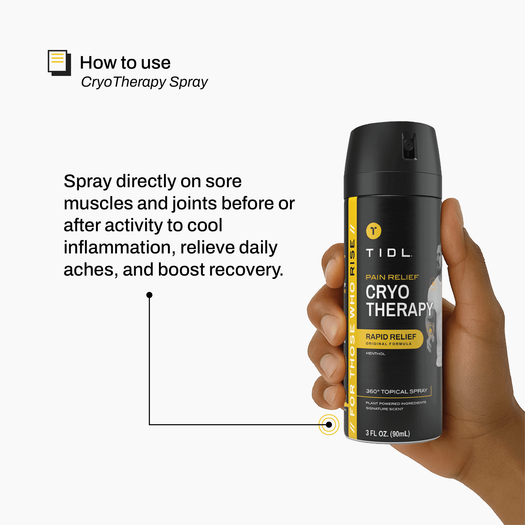 ATTDX® TagRecede Cryo Treatment Spray main image 1