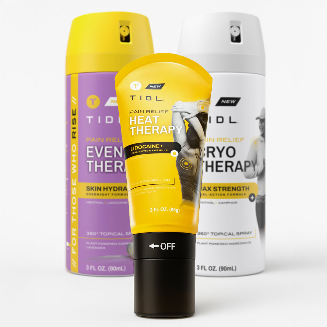 TIDL Topical Pain Relief | Plant-Powered Recovery Products